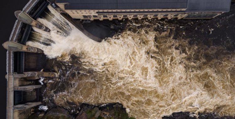 Centrali idroelettriche ad acqua fluente interne