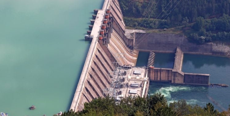 Centrali idroelettriche ad acqua fluente interne