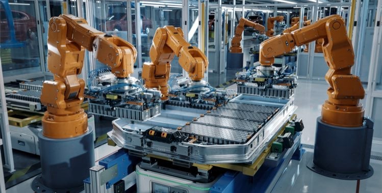 La storia del motore elettrico robot